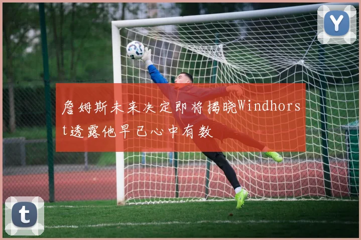 詹姆斯未来决定即将揭晓Windhorst透露他早已心中有数